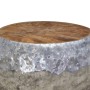 Mesa de centro aluminio teca 60x60x30 cm de vidaXL, Mesas de centro - Ref: Foro24-244549, Precio: 161,80 €, Descuento: %
