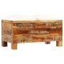Banco de almacenamiento de madera reciclada maciza 80x40x40 cm de vidaXL, Bancos para recibidores y almacenamiento - Ref: For...