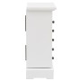 Joyero con espejo de MDF 25x13,5x34 cm de vidaXL, Soportes para joyería - Ref: Foro24-245753, Precio: 60,73 €, Descuento: %