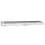 Marquesina de puerta policarbonato negro 400x100 cm de vidaXL, Toldos - Ref: Foro24-153600, Precio: 122,33 €, Descuento: %