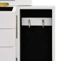 Joyero con espejo de MDF 25x13,5x34 cm de vidaXL, Soportes para joyería - Ref: Foro24-245753, Precio: 60,73 €, Descuento: %