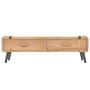 Mueble para TV madera maciza de abeto 120x33x35 cm de vidaXL, Muebles TV - Ref: Foro24-245773, Precio: 137,70 €, Descuento: %