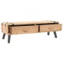 Mueble para TV madera maciza de abeto 120x33x35 cm de vidaXL, Muebles TV - Ref: Foro24-245773, Precio: 137,70 €, Descuento: %
