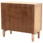 Cajonera de madera maciza de abeto 80x36x75 cm de vidaXL, Aparadores - Ref: Foro24-245778, Precio: 180,92 €, Descuento: %
