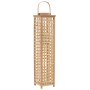 Portavelas colgante bambú natural de vidaXL, Candelabros - Ref: Foro24-246815, Precio: 43,31 €, Descuento: %