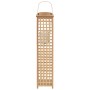 Portavelas colgante bambú natural de vidaXL, Candelabros - Ref: Foro24-246815, Precio: 43,31 €, Descuento: %
