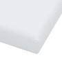 Taburetes de almacenaje plegables 2 uds cuero sintético blanco de vidaXL, Taburetes y sillas plegables - Ref: Foro24-247084, ...