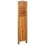 Biombo de 3 paneles madera maciza de acacia 121x2x170 cm de vidaXL, Divisores de ambientes - Ref: Foro24-311878, Precio: 113,...