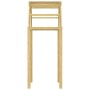 Arco de madera de pino macizo impregnado 141x97x243 cm de vidaXL, Pérgolas, arcos y enrejados de jardín - Ref: Foro24-318419,...