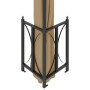 Cenador con paredes laterales y techos dobles gris taupe 3x4 m de vidaXL, Carpas y cenadores - Ref: Foro24-318545, Precio: 42...