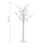Árbol de Navidad LED blanco cálido sauce interior exterior 1,2m de vidaXL, Arboles de navidad - Ref: Foro24-328672, Precio: 3...