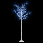 Árbol de Navidad LED azul sauce de interior y exterior 1,5 m de vidaXL, Arboles de navidad - Ref: Foro24-328678, Precio: 38,4...
