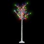 Árbol de Navidad LED de colores sauce interior exterior 1,5 m de vidaXL, Arboles de navidad - Ref: Foro24-328679, Precio: 57,...