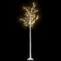 Árbol de Navidad LED blanco cálido sauce interior exterior 1,8m de vidaXL, Arboles de navidad - Ref: Foro24-328680, Precio: 3...