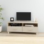 Mueble TV HAMAR madera de pino maciza marrón miel 106x40x40 cm de vidaXL, Muebles TV - Ref: Foro24-340468, Precio: 93,41 €, D...