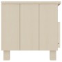 Mueble TV HAMAR madera de pino maciza marrón miel 106x40x40 cm de vidaXL, Muebles TV - Ref: Foro24-340468, Precio: 93,41 €, D...