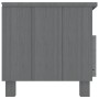 Mueble de TV HAMAR madera maciza pino gris oscuro 106x40x40 cm de vidaXL, Muebles TV - Ref: Foro24-340470, Precio: 93,51 €, D...
