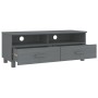 Mueble de TV HAMAR madera maciza pino gris oscuro 106x40x40 cm de vidaXL, Muebles TV - Ref: Foro24-340470, Precio: 93,51 €, D...