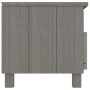 Mueble de TV HAMAR madera maciza pino gris claro 106x40x40 cm de vidaXL, Muebles TV - Ref: Foro24-340471, Precio: 93,51 €, De...