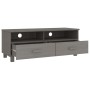 Mueble de TV HAMAR madera maciza pino gris claro 106x40x40 cm de vidaXL, Muebles TV - Ref: Foro24-340471, Precio: 93,51 €, De...