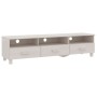 Mueble de TV HAMAR madera maciza de pino blanco 158x40x40 cm de vidaXL, Muebles TV - Ref: Foro24-340473, Precio: 111,50 €, De...