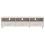 Mueble de TV HAMAR madera maciza de pino blanco 158x40x40 cm de vidaXL, Muebles TV - Ref: Foro24-340473, Precio: 111,50 €, De...
