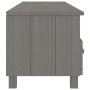 Mueble de TV HAMAR madera maciza de pino gris claro 158x40x40 de vidaXL, Muebles TV - Ref: Foro24-340475, Precio: 135,02 €, D...