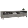 Mueble de TV HAMAR madera maciza de pino gris claro 158x40x40 de vidaXL, Muebles TV - Ref: Foro24-340475, Precio: 135,02 €, D...