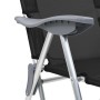 Sillas de camping plegables reposapiés 2 uds textilene negro de vidaXL, Sillas de jardín - Ref: Foro24-360146, Precio: 179,00...