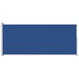 Toldo lateral retráctil de jardín azul 180x500 cm de vidaXL, Sombrillas - Ref: Foro24-313409, Precio: 94,55 €, Descuento: %