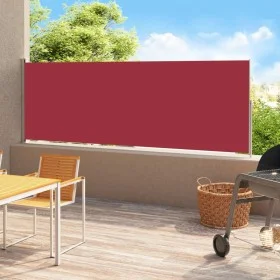 Red garden retractable side awning 180x500 cm by vidaXL, Umbrellas - Ref: Foro24-313410, Price: 82,07 €, Discount: %