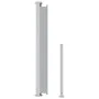 Toldo lateral retráctil para patio gris 200x500 cm de vidaXL, Sombrillas - Ref: Foro24-313419, Precio: 98,03 €, Descuento: %