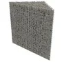 Arriate de gaviones de acero galvanizado 75x75x50 cm de vidaXL, Maceteros y jardineras - Ref: Foro24-143602, Precio: 40,64 €,...