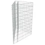 Arriate de gaviones de acero galvanizado 75x75x50 cm de vidaXL, Maceteros y jardineras - Ref: Foro24-143602, Precio: 40,64 €,...