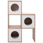 Bloque de casas para gatos con alfombra rascadora sisal 100 cm de vidaXL, Mobiliario para gatos - Ref: Foro24-170929, Precio:...