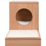 Bloque de casas para gatos con alfombra rascadora sisal 100 cm de vidaXL, Mobiliario para gatos - Ref: Foro24-170929, Precio:...