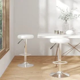 Küchenhocker 2 Einheiten weißes Kunstleder von vidaXL, Küchenhocker - Ref: Foro24-333097, Preis: 99,70 €, Rabatt: %