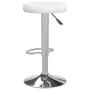 Taburetes de cocina 2 unidades cuero sintético blanco de vidaXL, Taburetes de cocina - Ref: Foro24-333097, Precio: 102,72 €, ...