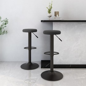 Taburetes de cocina 2 unidades terciopelo negro de vidaXL, Taburetes de cocina - Ref: Foro24-333140, Precio: 95,29 €, Descuen...