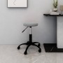 Silla de oficina giratoria de terciopelo gris claro de vidaXL, Sillas de oficina - Ref: Foro24-333174, Precio: 52,68 €, Descu...