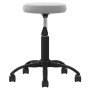 Silla de oficina giratoria de terciopelo gris claro de vidaXL, Sillas de oficina - Ref: Foro24-333174, Precio: 52,68 €, Descu...