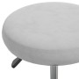 Silla de oficina giratoria de terciopelo gris claro de vidaXL, Sillas de oficina - Ref: Foro24-333174, Precio: 52,68 €, Descu...