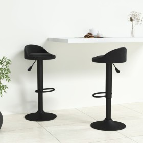 Taburetes de cocina 2 unidades terciopelo negro de vidaXL, Taburetes de cocina - Ref: Foro24-333598, Precio: 125,68 €, Descue...