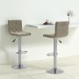 Taburetes de cocina 2 unidades terciopelo gris claro de vidaXL, Taburetes de cocina - Ref: Foro24-333687, Precio: 119,39 €, D...