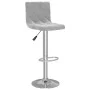 Taburetes de cocina 2 unidades terciopelo gris claro de vidaXL, Taburetes de cocina - Ref: Foro24-333687, Precio: 117,96 €, D...