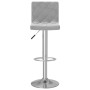 Taburetes de cocina 2 unidades terciopelo gris claro de vidaXL, Taburetes de cocina - Ref: Foro24-333687, Precio: 119,39 €, D...