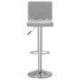 Taburetes de cocina 2 unidades terciopelo gris claro de vidaXL, Taburetes de cocina - Ref: Foro24-333687, Precio: 117,96 €, D...