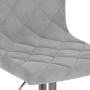 Taburetes de cocina 2 unidades terciopelo gris claro de vidaXL, Taburetes de cocina - Ref: Foro24-333687, Precio: 119,39 €, D...