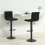 Taburetes de cocina 2 unidades terciopelo negro de vidaXL, Taburetes de cocina - Ref: Foro24-333728, Precio: 142,28 €, Descue...