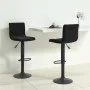 Taburetes de cocina 2 unidades terciopelo negro de vidaXL, Taburetes de cocina - Ref: Foro24-333728, Precio: 139,38 €, Descue...